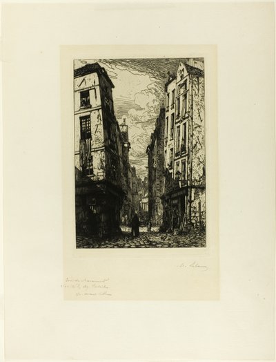 Rue des Marmousets alkotó: Maxime Lalanne