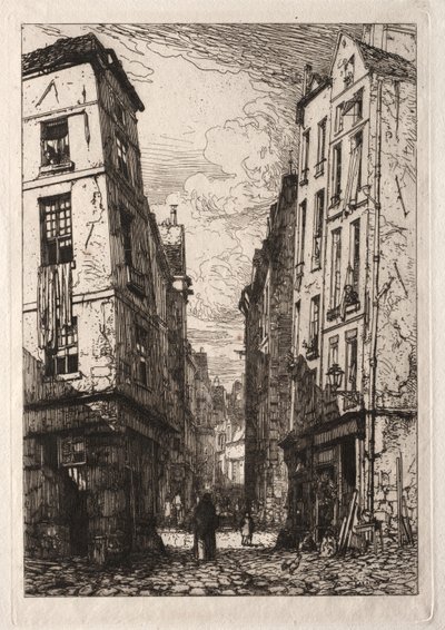 Rue des Marmousets. alkotó: Maxime Lalanne