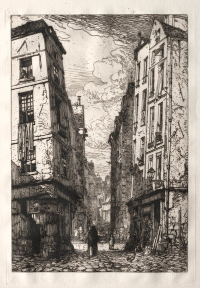 Rue des Marmousets. alkotó: Maxime Lalanne