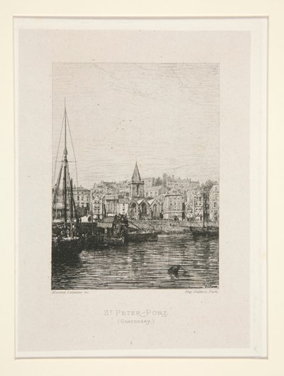 St. Peter-Port, Guernsey, pl. 1 a Chez Victor Hugo lakosztályból (Victor Hugo alkotó: Maxime Lalanne