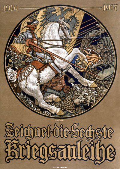 Háborús kölcsön, Ausztria alkotó: Maximilian Lenz