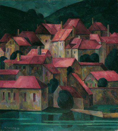 vörös tetők alkotó: Maximilian Reinitz