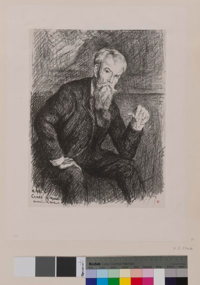 Henri Edmond Crossnak: [Henri-Edmond Cross portréja] alkotó: Maximilien Luce