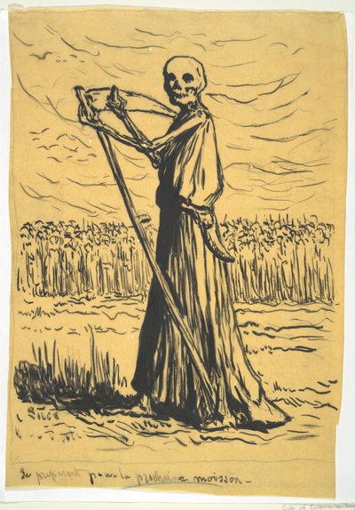 A halál mint kaszás alkotó: Maximilien Luce