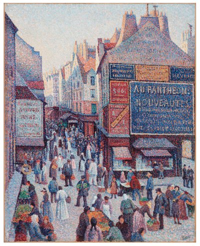 A Mouffetard utca alkotó: Maximilien Luce