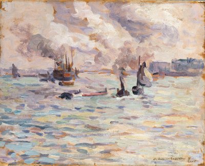 A folyótorkolat alkotó: Maximilien Luce