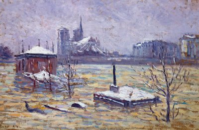 Az özönvíz, 1910 alkotó: Maximilien Luce