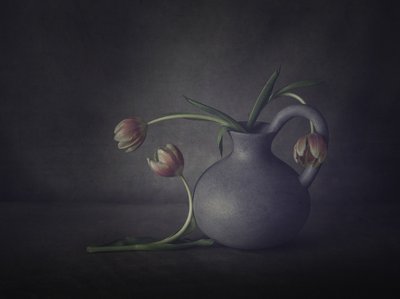 Hangulatos tulipáncsendélet alkotó: May G