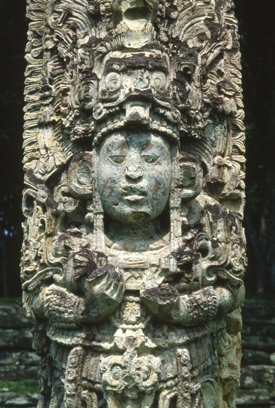 Copan Stela H. alkotó: Mayan