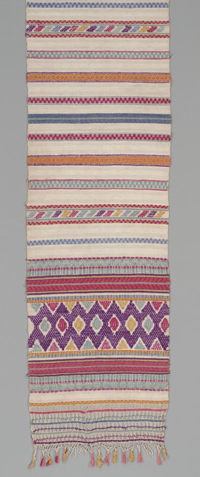 Szertartási ruha, 1905-35 körül (pamut és selyem) alkotó: Mayan Mayan