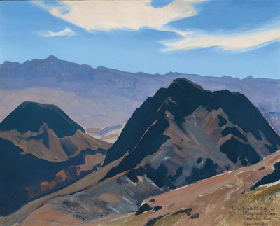Vulkanikus hegyek alkotó: Maynard Dixon