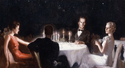 Vacsora a csillagok alatt alkotó: McClelland Barclay