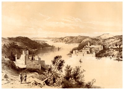 A Dardanellák erődítményei, Törökország, 19. század. alkotó: McFarlane and Erskine
