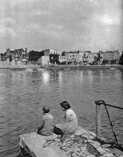 Strand-on-the-Green, Chiswick, London, 1926-1927 alkotó: McLeish