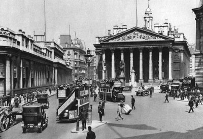A City, London központja, 1926-1927. alkotó: McLeish