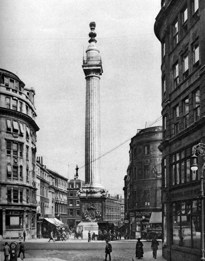 A nagy tűz emlékműve, London, 1926-1927. alkotó: McLeish