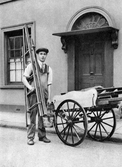 Ablaktisztító, Islington, London, 1926-1927 alkotó: McLeish