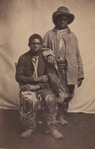 Cserkészeink és idegenvezetőink 1863-ban Baton Rouge-ban, Louisiana államban, 1863-ban. alkotó: McPherson and Oliver.