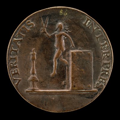 Az igazság menekülése egy könyvből [fordítva], c. 1510. alkotó: Mea