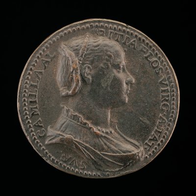 Camilla Albizzi [előlap], 1556. alkotó: Medallist R.C.