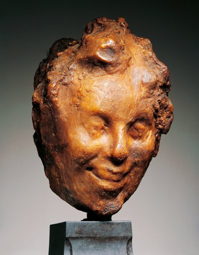 Rieuse (A nevető nő), Medardo Rosso (1858-1928) alkotó: Medardo Rosso