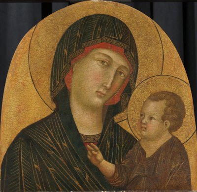 Szűz és Gyermek Madonna és gyermeke alkotó: Meester van Badia a Isola