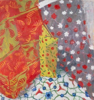 Papír csendélet, 2011 (olaj, vászon) alkotó: Megan Williamson