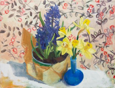 Tavaszi virágok (belül), 2015 (olaj, vászon) alkotó: Megan Williamson