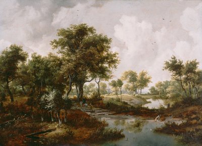 Erdős táj, 1667 alkotó: Meindert Hobbema