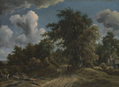 Woodland Road, kb. 1670. alkotó: Meindert Hobbema