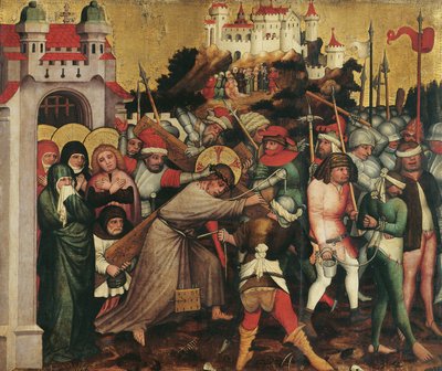 A keresztet hordozó Krisztus alkotó: Meister von Laufen