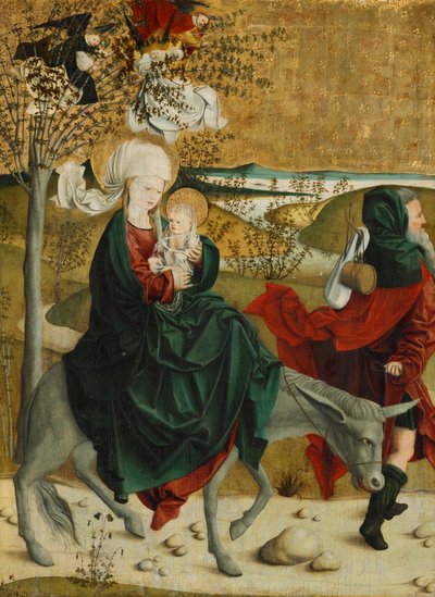 Menekülés Egyiptomba alkotó: Meister von Mondsee