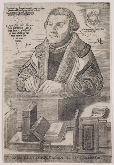 Luther Márton alkotó: Melchior Lorck