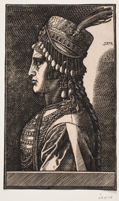 Nemes török hölgy alkotó: Melchior Lorck