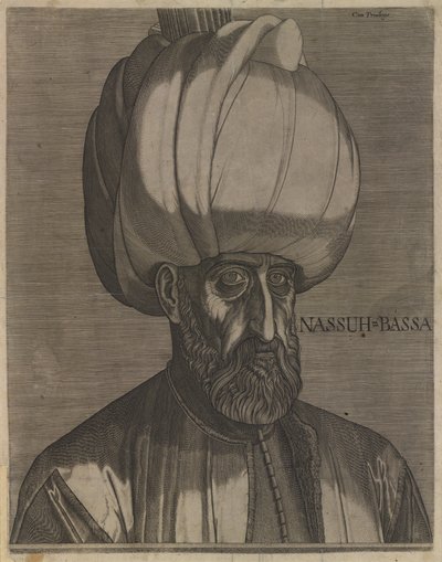 Csodálatos Szulejmán szultán portréja alkotó: Melchior Lorck