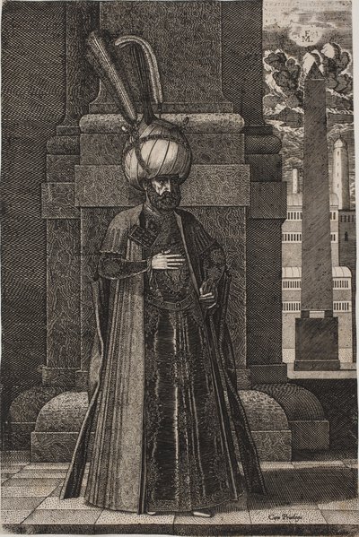 Ismael herceg, perzsa követ alkotó: Melchior Lorck