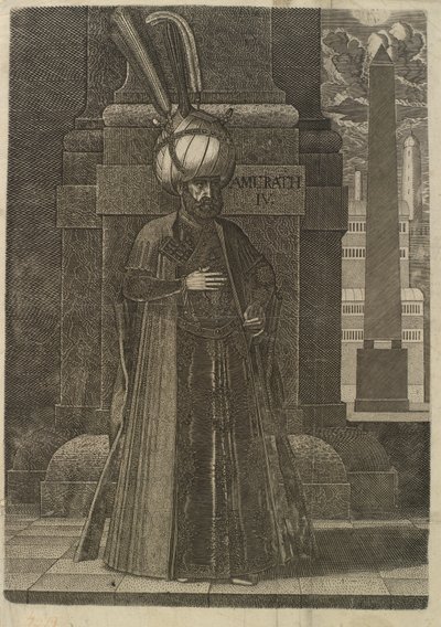 Ismael herceg, perzsa követ alkotó: Melchior Lorck