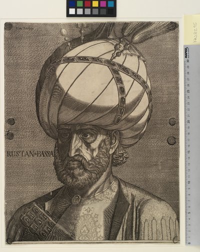 Ismael herceg, perzsa követ alkotó: Melchior Lorck