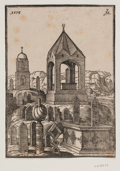 Török sírok alkotó: Melchior Lorck