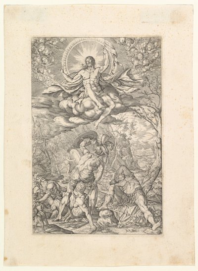 A feltámadás, 1577. alkotó: Melchior Meier