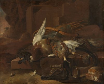 Egy vadász táskája alkotó: Melchior de Hondecoeter