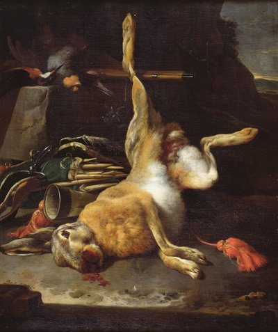 Mezei nyúl alkotó: Melchior de Hondecoeter