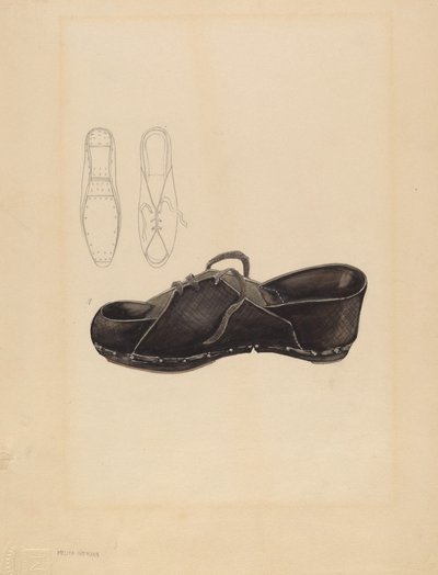Női klumpa, c. 1936. alkotó: Melita Hofmann