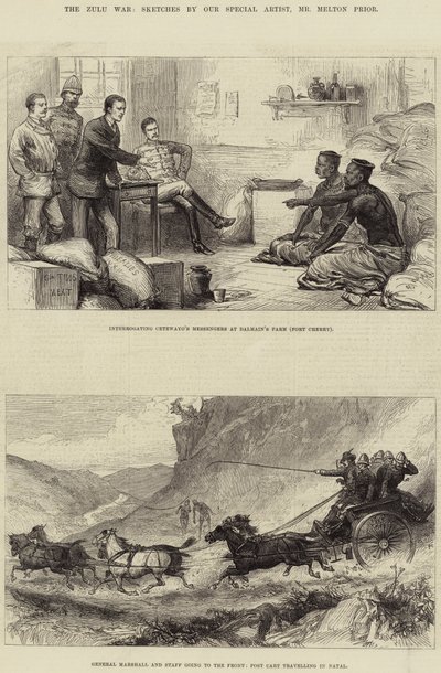 A zulu háború alkotó: Melton Prior