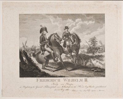 Frederik Wilhelm porosz és Möllendorf tábornagy alkotó: Meno Haas