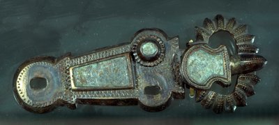 Meroving művészet: övcsat. Párizs, Musee Carnavalet alkotó: Merovingian