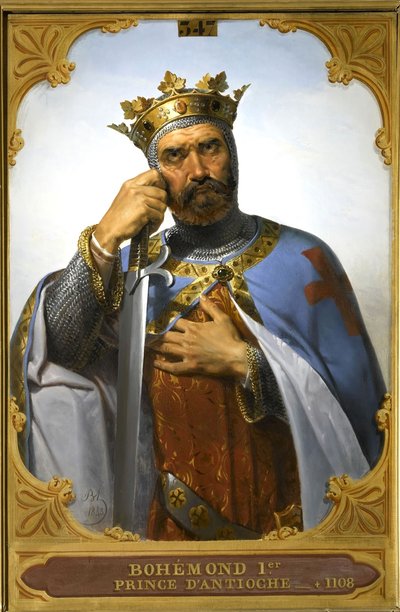Antiochiai I. Bohemond, 1843. alkotó: Merry Joseph Blondel