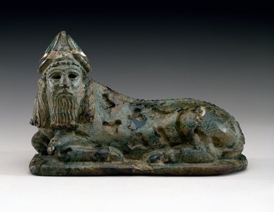Az Istenség Lámája, ie 2100-2000 körül (szerpentin) alkotó: Mesopotamian