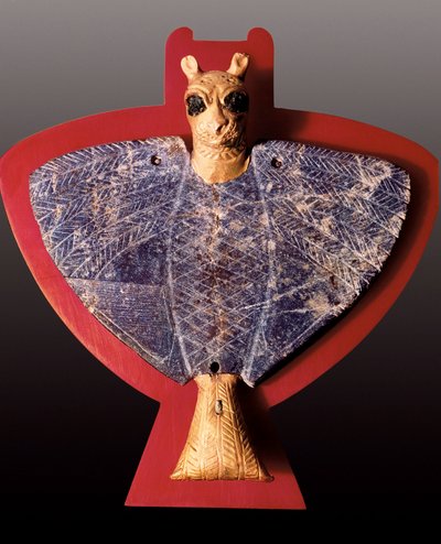 Mezopotámia: Oroszlánfejű sas „Szobor az Ur-dinasztia trezorától (szobor) alkotó: Mesopotamian Mesopotamian