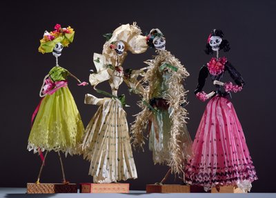 Ladies of the Day of the Dead, Oaxacából alkotó: Mexican School